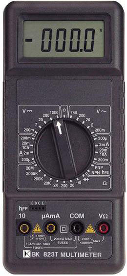 4½位真有效值數(shù)位多用電表BK823T