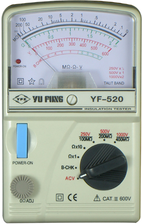 指針式高阻計(jì)F-520
