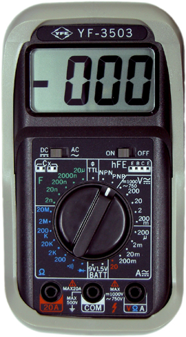數(shù)位三用電表YF-3503