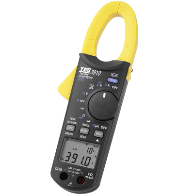 真有效值交直流鉗表TES-3910(DC/AC 1000A)